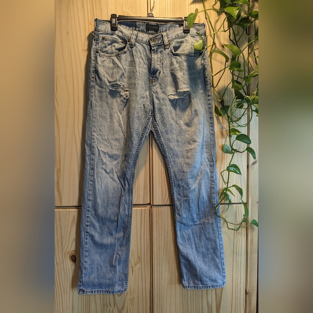 Well worn Bullhead jeans